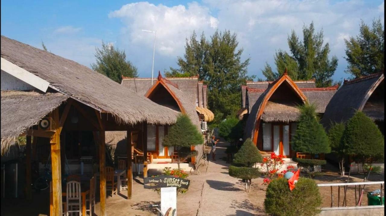 Sunset Beach Bungalow Gili Meno Eksteriør bilde