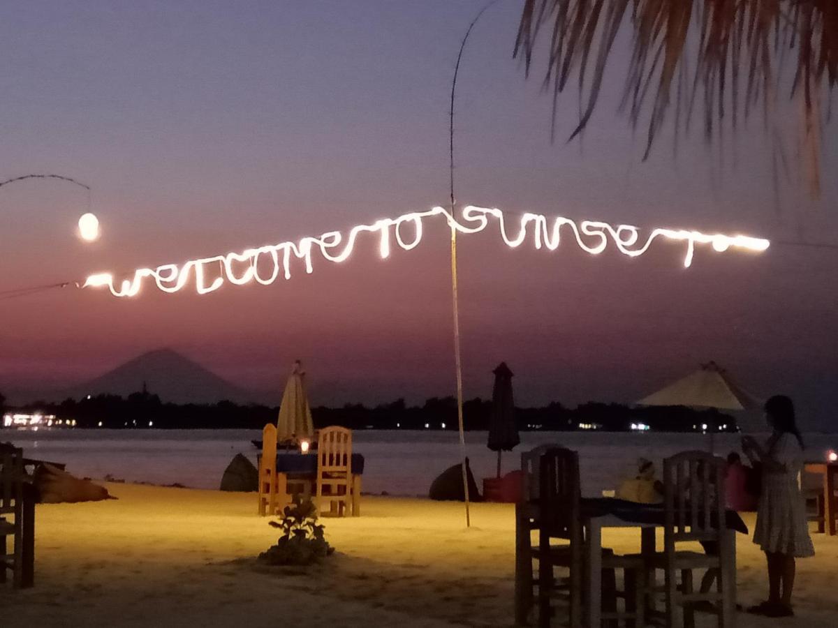 Sunset Beach Bungalow Gili Meno Eksteriør bilde